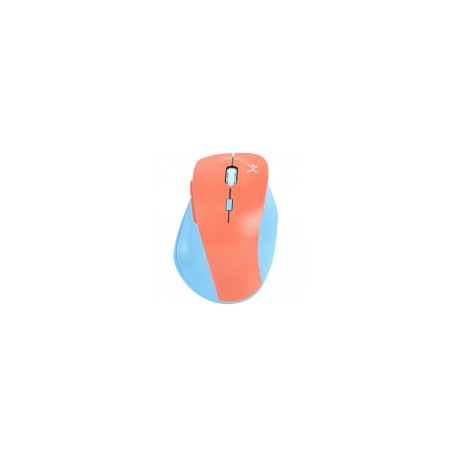Mouse Ergonómico Perfect Choice Óptico Thumb, RF Inalámbrico, 1600DPI, Azul/NaranjaMEDI SOL