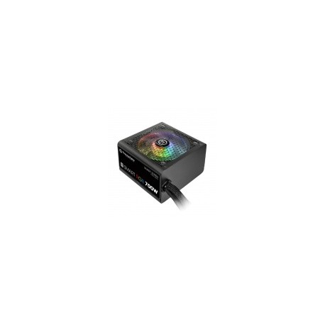 Fuente de Poder Thermaltake Smart RGB 80 PLUS, 20+4 pin ATX, 120mm, 700WMEDI SOL
