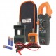 Klein Tools Multímetro Digital de Gancho CL120KIT, 600V, Negro/Naranja - incluye kit de Prueba EléctricaMEDI SOL