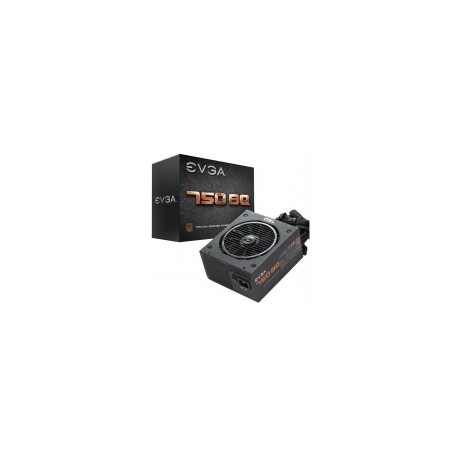 Fuente de Poder EVGA 750 BQ 80 PLUS Bronze, 24-pin ATX, 140mm, 750WMEDI SOL