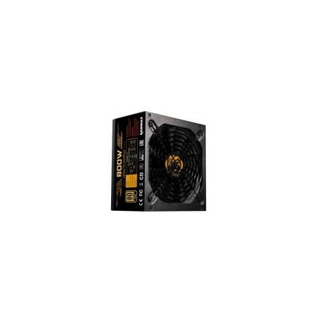Fuente de Poder Raidmax Cobra 80 PLUS Gold, 20+4 pin ATX, 135mm, 800WMEDI SOL