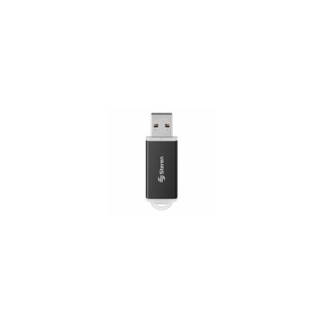Memoria USB Steren MFD-064S, 64GB, USB 2.0, Lectura 40MB/s, Escritura 20MB/s, NegroMEDI SOL