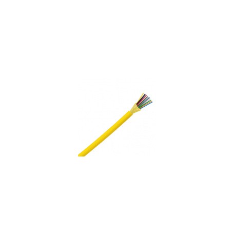 Panduit Cable de Fibra Óptica Monomodo de 12 Hilos, Amarillo - Precio por MetroMEDI SOL