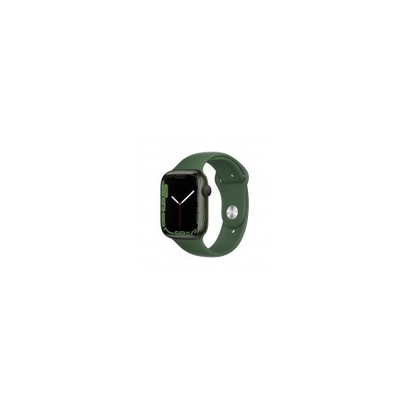 Apple Watch Series 7 GPS, Caja de Aluminio Color Verde de 45mm, Correa Deportiva VerdeMEDI SOL