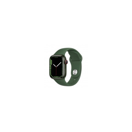 Apple Watch Series 7 GPS + Cellular, Caja de Aluminio Color Verde de 41mm, Correa Deportiva VerdeMEDI SOL