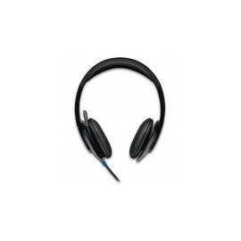 Logitech Audífonos con Micrófono H540, Alámbrico, USB, Negro