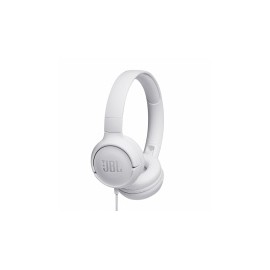 JBL Audífonos con Micrófono TUNE 500, Alámbrico, 3.5mm, Blanco