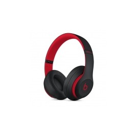 Beats by Dr. Dre Audífonos Beats Studio3, Inalámbrico, Bluetooth, Negro/Rojo