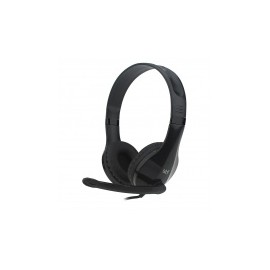 STF Mobile Audífonos con Micrófono ST-H32714, Alámbrico, USB, Negro