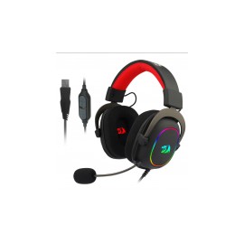 Redragon Audífonos Gamer Zeus X H510 7.1 para PC/PS4/Nintendo Switch, Alámbrico, 3.5mm/USB, Negro
