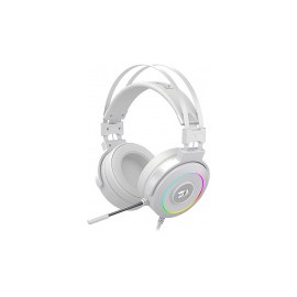 Redragon Audífonos Gamer con Micrófono H320W Lamia 2 7.1, Alámbrico, USB, Blanco