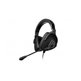 ASUS Audífonos Gamer ROG Delta S Animate 7.1, Alámbrico, USB-C, Negro