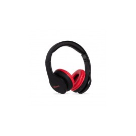 Billboard Audífonos con Micrófono Handy Beat, Bluetooth, Inalámbrico, Negro/Rojo