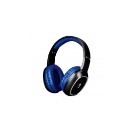 Getttech Audífonos con Micrófono GH-4640A, Bluetooth, Inalámbrico, Negro/Azul