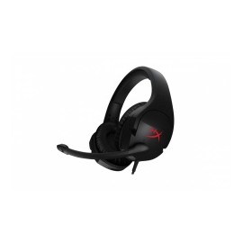 HyperX Audífonos Gamer Cloud Stinger Gaming para PC y Consolas, Alámbrico, 1.3 Metros + 1.7 Metros de Extensión, 3.5mm, Negro/R