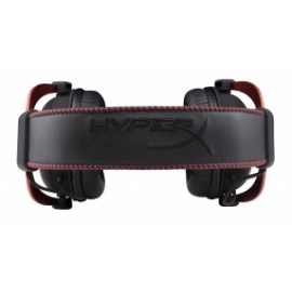 HyperX Audífonos Gamer Cloud II Red 7.1, Alámbrico, 1 Metro + 2 Metros de Extensión, 3.5mm, Negro/Rojo