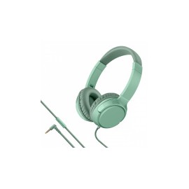 Steren Audífonos con Micrófono AUD-230, Alámbrico, 1.5 Metros, 3.5mm, Verde