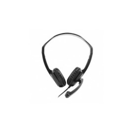 Vorago Audífonos con Micrófono HS-400, Alámbrico, 1.8 Metros, USB-A, Negro