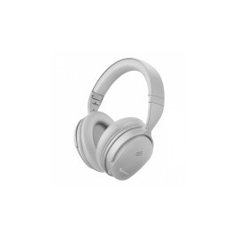 Steren Audífonos con Micrófono AUD-2550, Bluetooth, Inalámbrico, 3.5mm, Gris