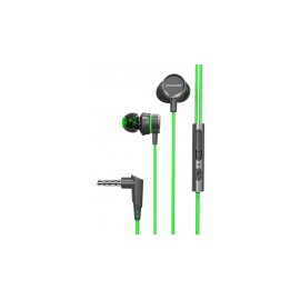 Binden Audífonos Intrauriculares con Micrófono G15, Alámbrico, 1.5 Metros, 13.5mm, Verde
