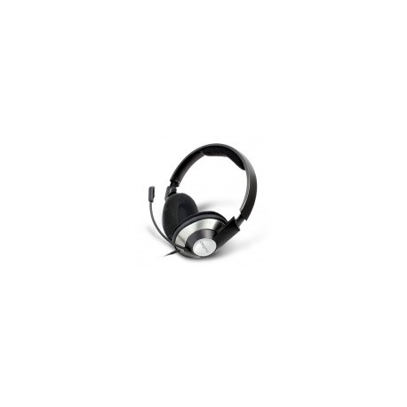 Creative Labs Audífonos con Micrófono ChatMax HS-620, Alámbrico, 2.5 Metros, 3.5mm, Negro/PlataMEDI SOL