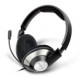 Creative Labs Audífonos con Micrófono ChatMax HS-620, Alámbrico, 2.5 Metros, 3.5mm, Negro/PlataMEDI SOL