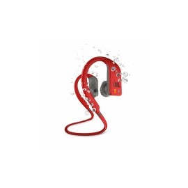 JBL Audífonos Intrauriculares Deportivos con Micrófono Endurance DIVE, Inalámbrico, Bluetooth, Rojo