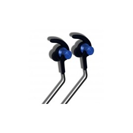 STF Mobile Audífonos Intrauriculares Deportivos Cross, Inalámbrico, Bluetooth, Negro/Azul