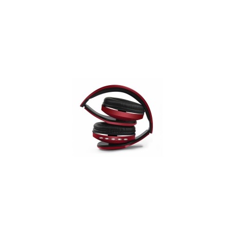 Naceb Audífonos con Micrófono Cetus, Bluetooth, Inalámbrico, RojoMEDI SOL
