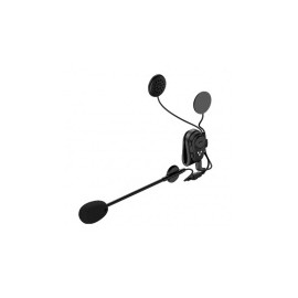 Vorago Audífono con Micrófono para Casco BTM-300, Bluetooth, Inalámbrico, Negro