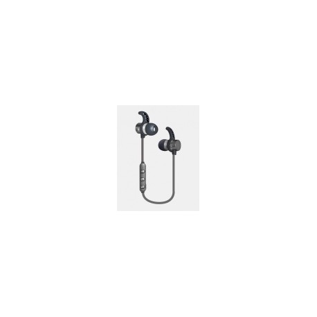 Ginga Audífonos Intrauriculares Deportivos con Micrófono GI18AUD01BT-GR, Inalámbrico, Bluetooth, GrisMEDI SOL