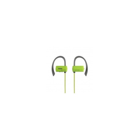 Ginga Audífonos Intrauriculares Deportivos con Micrófono Free Motion, Inalámbrico, Bluetooth, VerdeMEDI SOL