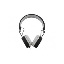 Naceb Audífonos con Micrófono NA-0310G, Alámbrico, 1.2 Metros, 3.5mm, Negro/Gris