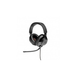 JBL Audífonos Gamer con Micrófono Quantum 300 para PC/Nintendo Switch/Xbox Series S|X/PS5, Alámbrico, 3.5mm, Negro
