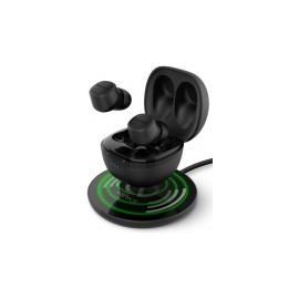Naztech Audífonos Intrauriculares Deportivos con Micrófono Freedom+, Inalámbrico, Bluetooth, Negro