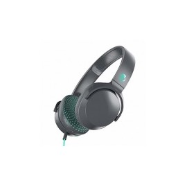 Skullcandy Audífonos con Micrófono Riff, Alámbrico, 3.5mm, 1.2 Metros, Gris