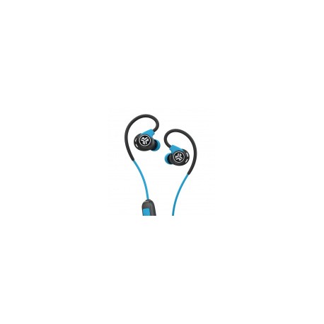 JLAB Audífonos Intrauriculares Deportivos con Micrófono Fit Sport 3, Inalámbrico, Bluetooth 5.0, Negro/AzulMEDI SOL