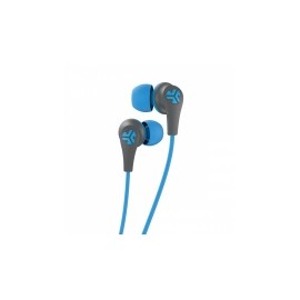 JLAB Audífonos Intrauriculares Deportivos con Micrófono JBuds PRO, Inalámbrico, Bluetooth 5.0, Negro/Azul