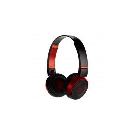 Getttech Audífonos con Micrófono Synergy, Alámbrico, 1.2 Metros, 3.5mm, Negro/Rojo