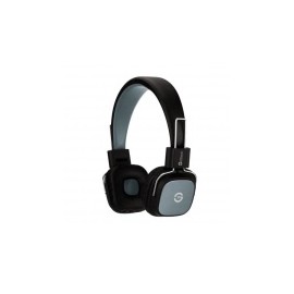 Getttech Audífonos con Micrófono Reveal, Alámbrico, 1.2 Metros, 3.5mm, Negro/Gris