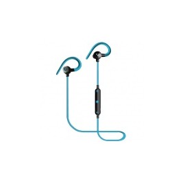 Vorago Audífonos Intrauriculares Deportivos ESB-300, Inalámbrico, Bluetooth, 60cm, Negro/Azul