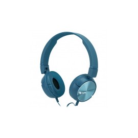 Stylos Audífonos con Micrófono STSHEA3A, Alámbrico, 1.2 Metros, 3.5mm, Azul
