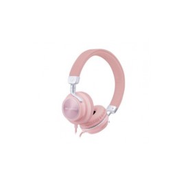 LFAcoustics Audífonos con Micrófono Feel, Alámbrico, 1.1 Metros, 3.5mm, Rosa