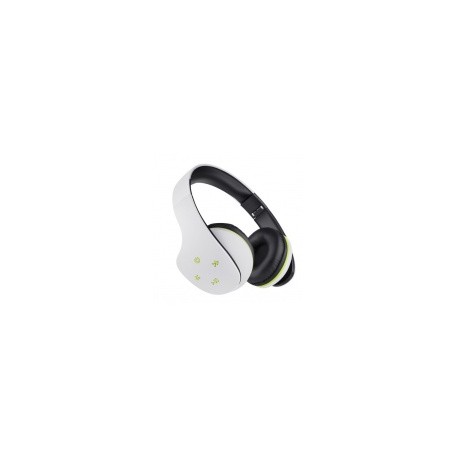 Steren Audífonos con Micrófono Ultra Confort, Bluetooth, Inalámbrico, Negro/BlancoMEDI SOL