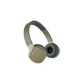 Steren Audífonos con Micrófono AUD-799, Bluetooth, Inalámbrico, Verde/Negro