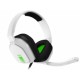 Astro Gaming Audífonos Gamer A10 para PS4/PS5/Xbox/PC/Mac, Alámbrico, 3.5mm, Blanco/VerdeMEDI SOL