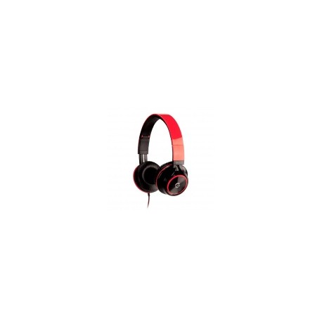Getttech Audífonos con Micrófono Sonority, Alámbrico, 1.2 Metros, 3.5mm, Negro/RojoMEDI SOL