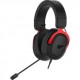 ASUS Audífonos Gamer TUF Gaming H3 7.1, Alámbrico, 1.3 Metros + 1.3 Metros de Extensión, 3.5mm, Negro/RojoMEDI SOL