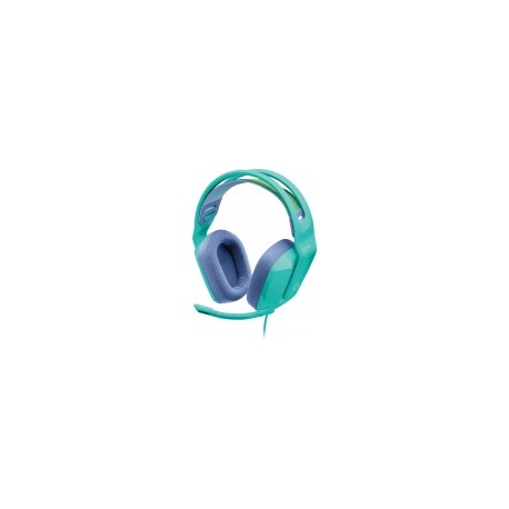 Logitech Audífonos Gamer G335 para PC/Xbox/PS4/Nintendo Switch, Alámbrico, 3.5mm, MentaMEDI SOL