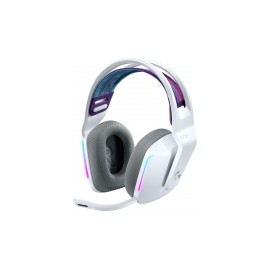 Logitech Audífonos Gamer G733 7.1 para PS4/PC, Inalámbrico, USB, Blanco
